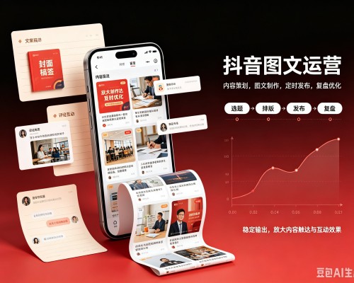 精河抖音图文代运营服务